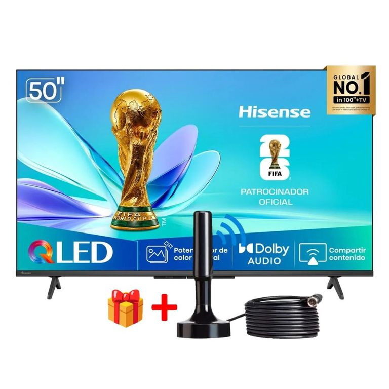 TELEVISOR 50 QLED FHD 50Q4SV DOLBY AUDIO + ANTENA DIGITAL