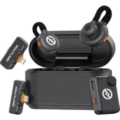 HOLLYLAND - Micrófono Inalámbrico Lark M2s Ultimate Combo Negro