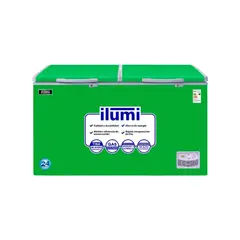 ILUMI - Congelador Horizontal TFI-4402GR 440L Verde