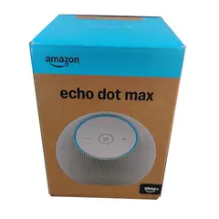 AMAZON - Altavoz Inteligente Echo Dot Max Color: Blanco glacial