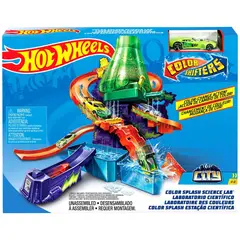 HOT WHEELS - Pista City Color Shifters Laboratorio Científico