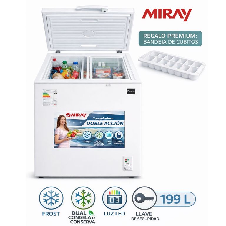 Congeladora CM-193H 199L