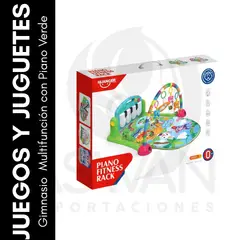 GENERICO - Gimnasio Multifunción con Piano Verde