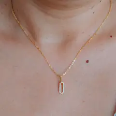 GENERICO - Collar para mujer Jazmín de plata