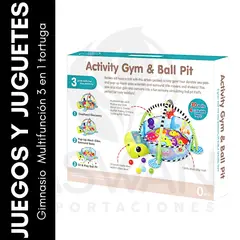 GENERICO - Gimnasio Multifunción 3 en 1 tortuga