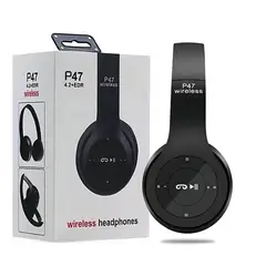 GENERICO - Audifonos Premiun Conexión Bluetooth Tipo Vincha Negro