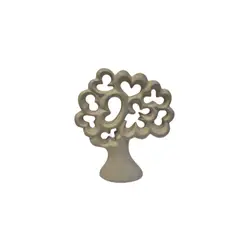 GENERICO - Escultura decorativa en forma de árbol con diseño calado - Adorno Elegante para Sala Regalo Ideal