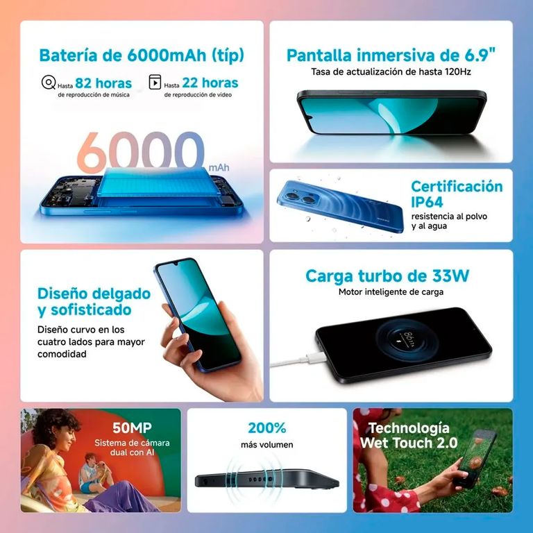 CELULAR REDMI 15C 8RAM 256GB