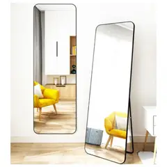 GENERICO - PACK DE 2 ESPEJOS DE PISO CUERPO COMPLETO PARA SALA O DORMITORIO
