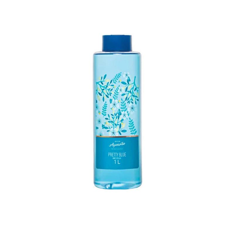 Aquavibe Refrescante Corporal Pretty Blue 1 Litro