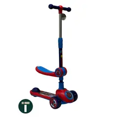 DISNEY CLASICOS - SCOOTER SMALL CON ASIENTO SPIDERMAN