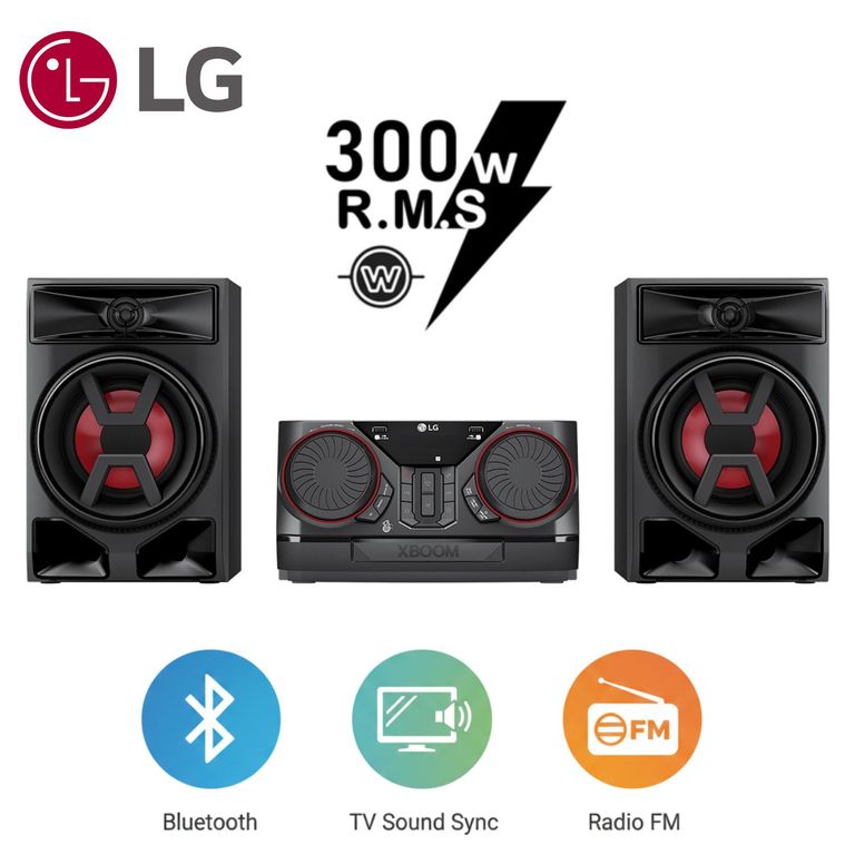 Minicomponente CK43N Multi Bluetooth USB CD 300W