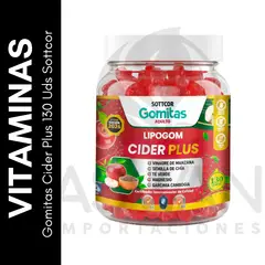 GENERICO - Gomitas Cider Plus Adulto Sottcor 130 unidades