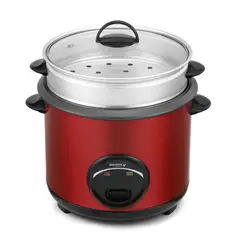 HOLSTEIN HOUSEWARES - Olla Arrocera Holstein HH09171002R 5 l Roja con Vaporera