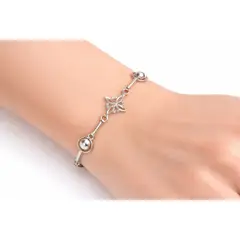 GENERICO - Pulsera NUdo de Bruja Plata 950