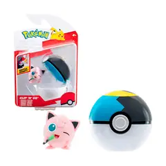 POKEMON - Clip Jigglypuff Con Moon Ball