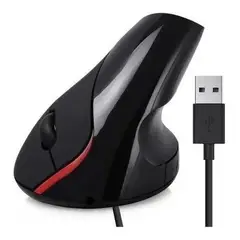 OEM - Mouse Vertical Ergonómico Antiestrés - Diseño 3D para Salud de Muñeca y Oficina