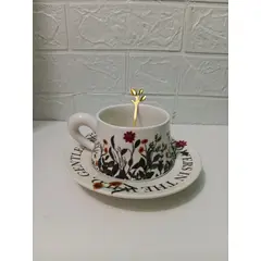 GENERICO - TAZA VINTAGE CON PLATITO 4