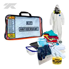 GENERICO - Kit Antiderrame Hidrocarburos 60x40CM Standard Mediano
