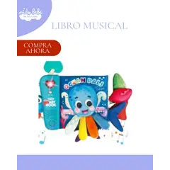 BABY - Libro Musical Interactivo Benic Ocean PULPO
