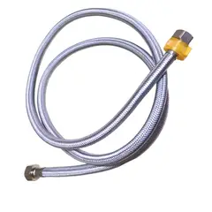 GENERICO - Tubo de Abasto Flexible en Acero Inoxidable (1/2”) – De 120 cm