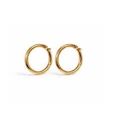 GENERICO - ARETES ARGOLLA DORADA