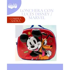 KIDS - LONCHERA INNFANTIL - MODELO FROZEN DISNEY 3D
