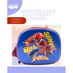 KIDS - LONCHERA INNFANTIL - MODELO SPIDERMAN DISNEY 3D