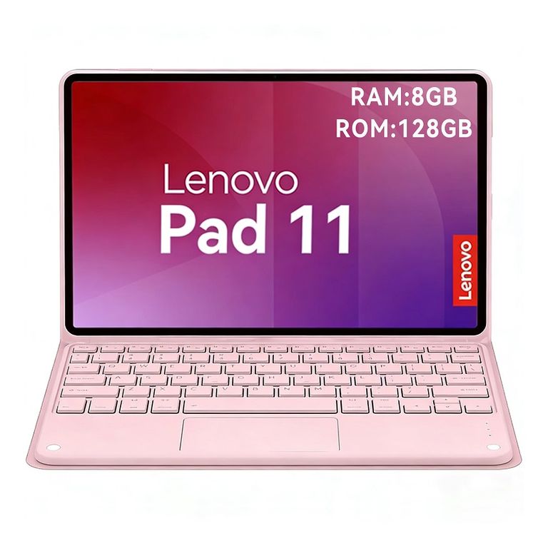 Tablet Pad 11 2025 8+128GB 11" WIFI 2.5K-Azul+Teclado Rosa