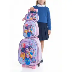 GENERICO - MOCHILA KPOP SET DE 3 PIEZAS HUNTRIX DEMON HUNTERS