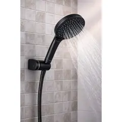 GENERICO - DUCHA TELEFONO NEGRO MATE