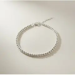 GENERICO - CARLA JOYERÍA - Pulsera Bolitas en plata 925