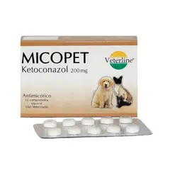 GENERICO - Micopet, Ketoconazol 200mg X 1 Tableta