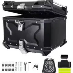 GENERICO - CAJUELA DE ABS PARA MOTO CAPACIDAD 61L