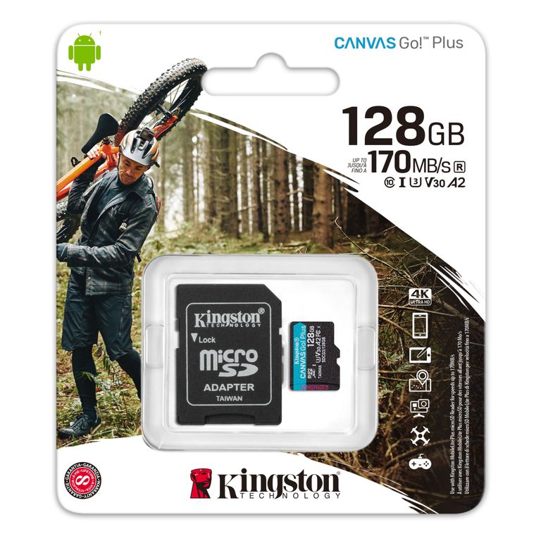 Memoria Micro Sd 128gb Canvas Go Original