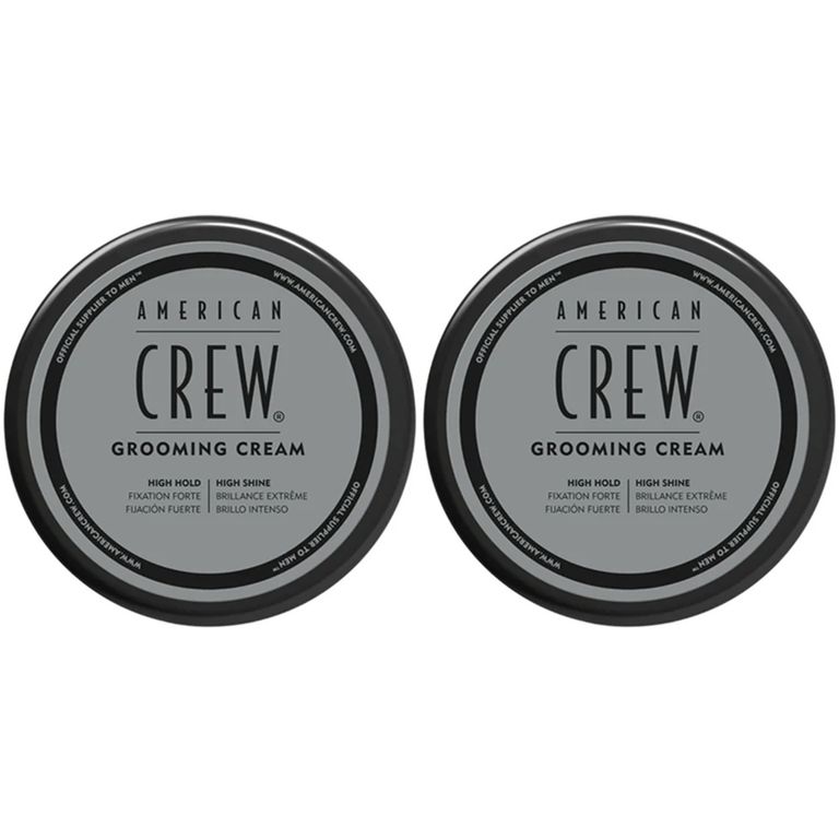 Dúo Cera Grooming Cream Fijación Alta y Brillo Alto Men