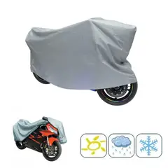 GENERICO - Forro Funda Cobertor de Moto Impermeable Protector 120x210cm
