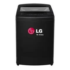 LG - LAVADORA WT16OBVTB 16KG TURBODRUM CARGA SUPERIOR ONYX NEGRO