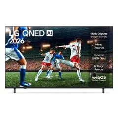 LG - TELEVISOR QNED 50” 4K UHD SMART TV CON AI 50QNED73ASA 2026