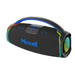 MICCELL - Parlante Bluetooth Portátil SP56 de 300W con Micrófono