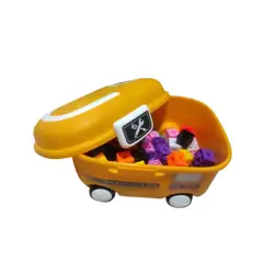 GENERICO - Policubos en Taper modelo carrito de 100 bloques conectores