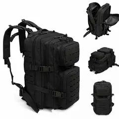 OEM - Mochila Militar Importada 50L Táctica para Camping Trekking y Viajes con Sistema MOLLE Láser