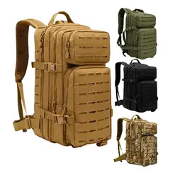 OEM - Mochila Táctica Militar 50L con Sistema MOLLE Compartimentos Múltiples y Alta Resistencia Camping