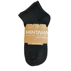 MINTANA - PACK 3 MEDIAS TOBILLERAS ALGODON CLASSIC HOMBRE