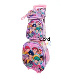 GENERICO - Set Escolar 3 Piezas GUERRERAS K-Pop SAJA BOYS