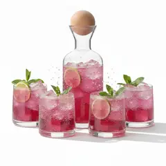 ICHIMATSU - Set 7 Piezas - Jarra y Vasos de Diseño Moderno Francis