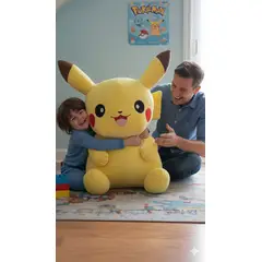 GENERICO - Peluche Conejo Amarillo Gigante