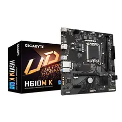 GIGABYTE - Placa Base H610M K D4 Matx - Compatibilidad Lga 1700, Ideal Para Pc De Alto Rendi