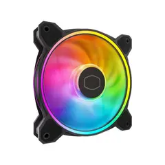 COOLER MASTER - Ventilador Mf120 Halo 120Mm Rgb - Silencioso, Eficiente Y De Alta Velocidad