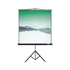 KLIP XTREME - Pantalla De 86" Kps-102B Con Trípode Retráctil - Ideal Para Presentaciones Y E